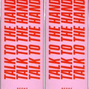 Yes Studio Talk to the Hand Peony Hand Cream 1.7 FL oz. (Set of 2)